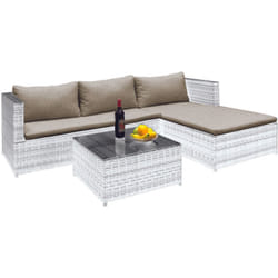 Set salotto rattan ad angolo relax morning