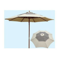 Fraschetti - Ombrellone in legno sun top d.350 palo mm.40 arredo esterno piscina