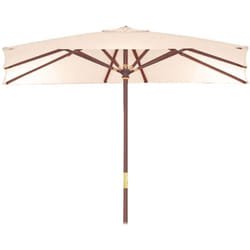 Ombrellone giardino rettangolari in legno sun top 300X400 arredo giardino