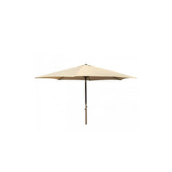 Ombrellone da giardino esterno bar terrazza alluminio beige d. 270 (51252)