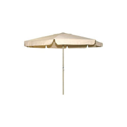 Fraschetti - Ombrellone in alluminio con bordo Beige 350cm Garden Deluxe Collection