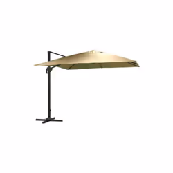 OMBRELLONE 300X300 CON BRACCIO LATERALE Ombrellone con struttura in alluminio modello PremiumRotazione a 360° e blocco di pos ...