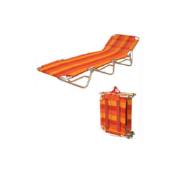 Lettino prendisole sdraio pieghevole mare spiaggia piscina sandwich 24207