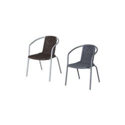 Gdlc Sedia da Giardino Bistrot Street - Moka - 56x56xH74 cm