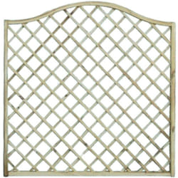 Pannello in legno impregnato da giardino LASA onda