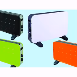 Termoconvettorei Niklas Biscotto - Colore Arancio - 1000 2000 W termostato regolabile