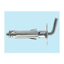 Tasselli Brixo acciaio gancio corto bsbs 9 - l. gancio mm 15 - l. mm 45 - 100 Pz