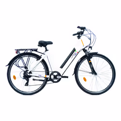 i-Bike City Easy Vivaldi, Ioni di Litio, 10,4 Ah, 80 km, 36 V, 5 h, 374 Wh