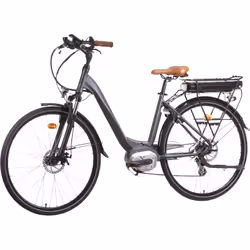 i-Bike Urban 600 Grigio Alluminio 28" 25 kg Ioni di Litio