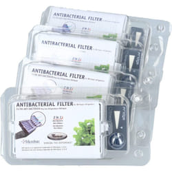 Set di 4 filtri anti-batterici originali Microban - Frigorifero, congelatore Whirlpool 43642678015250025491