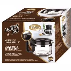 Wpro UCF100 Da versare sulla macchina del caffè Nero, Trasparente