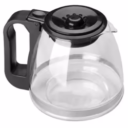 Wpro UCF300, Da versare sulla macchina del caffè, Nero, Trasparente, Vetro temperato, 15 tazze, Termoplastica, Plastica, Acci ...