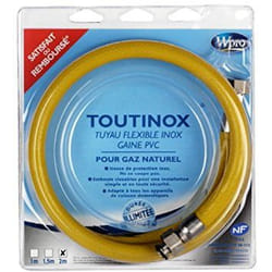 Wpro TNE200 accessorio e componente per forno Arancione Cloruro di polivinile (PVC) Tubo del gas