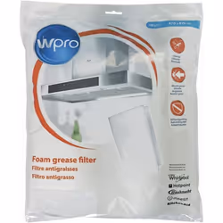Filtro grasso 100g/m² W -Pro per cappuccio a vuoto - 484000008527. Dimensioni: 47 x 97 cm.