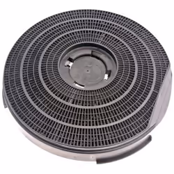 Filtro a carbone rotondo tipo 34 255 mm 290 g (al pezzo) - C00090708, C00242536, 93901213, 481281718531, C00098373, 484000008 ...
