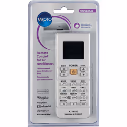 Wpro ARC200, Aria condizionata, Pulsanti, Display incorporato, Bianco