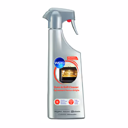 Wpro Detergente Forno e Griglie 500 ml, Pulizia, Liquido, Cromo, Argento, Acciaio inox, Spray, 500 ml, 1 pz
