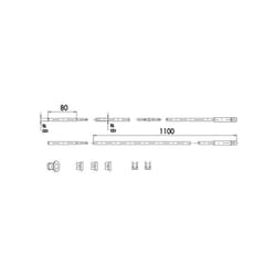Cisa - Aste Serrature Triplice 06441-10-0