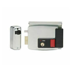 Cisa - Serratura elettrica per cancelli con pulsante 11731 ent 80 mm sinistra