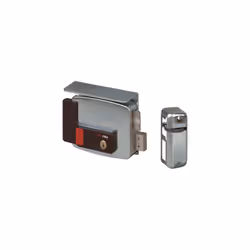 CISA SERRATURA METALLO APPLICARE ELETTRICA 11771 Cilindro e pulsante Elettrica 12volt Con cilindro esterno lungo Mm. 55 e pul ...