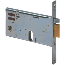 Serratura Metallo Infilare Elettrica 14451 Cisa - B.q Zinc F.mm 20 F.ovale+scr+f H.mm 77 E.mm 70