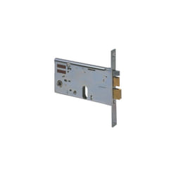 Cisa - serratura metallo infilare elettrica 14461 b.q zinc f.mm 20 F.OVALE+SCR+M2 mf h.mm 77 e.mm 80