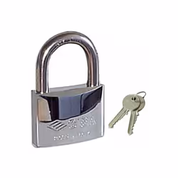 Corpo monoblocco ottone cromato Arco normale acciaio inox Doppio sistema di bloccaggio arco Protezione contro manomissioni 2  ...