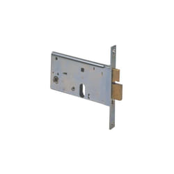 Serratura Metallo Infilare 44460 Cisa • B.q Zinc F.mm 16 F.ovale M2+scr H.mm 77 E.mm 70
