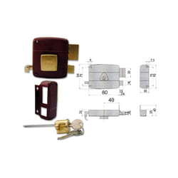 Cisa - 50110-70-2 Serratura Applicare Cil Stac Sx