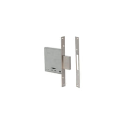 Cisa - serratura metallo infilare 57010 • b.q zinc f.mm 25 dm M4 h.mm 114 e.mm 70