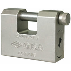 Cisa - Lucchetto Antiscasso Acciaio Art. 28550 mm. 84