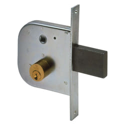 Cisa - serratura da infilare per cancelli art. 42310 e50 - scatola 84,5x95 mm