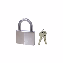 LUCCHETTI CISA LOGOLINE INOX ART.21710 MM.30 Corpo monoblocco in ottone cromato, arco normale in acciaio inox, doppio sistema ...
