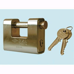 Lucchetto Cisa Logoline acciaio Art. 21810 - Larghezza mm. 65 Conf. 1 Pz