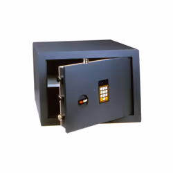 Cisa 82750.34.0 Cassaforte a mobile con combinatore elettronico, frontale saldato al laser in acciaio =/= mm.10, partei later ...
