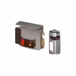 SERRATURA CISA 11731 70 DX CON TETTO ELETTRICA DA APPLICARE PER FERRO Misura : 70 mm. DX Per cancelli in ferro - Cilindro int ...