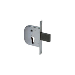Serratura Cancello Infilare 42312 Cisa • B.q Zinc F.mm 22 F.sagom M1+scr+q8 E.mm 50