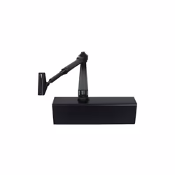 Cisa C1511.03 Chiudiporta con braccetto in acciaio con arresto, corpo monoblocco in alluminio con cover a slitta. Valvola di ...