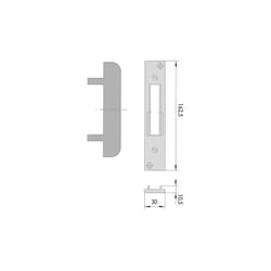 Cisa - 06465-57-0 Contropiastra Met Regol