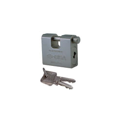 Cisa - Lucchetto antiscasso 2855l acciaio carbonitrurato chiavi 2 mm 84