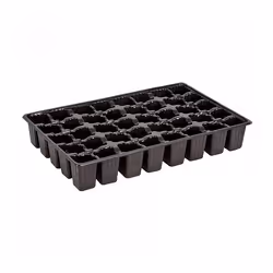 Semenzaio in plastica cm 36x23xh5,5 Verdemax:Semenzaio con 40 cellette.resistente e realizzato con materiali di ottima qualit ...
