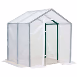Serra da giardino violetta, 2x2x2,2 m - VerdemaxSerra per orto da esterno ideale per proteggere piante e fiori dal freddo e d ...