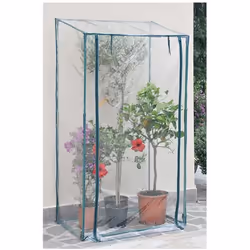 Serra da giardino Boungavillea, 100x70x170 cm - VerdemaxSerra da esterno ideale per proteggere piante e fiori dal freddo e da ...