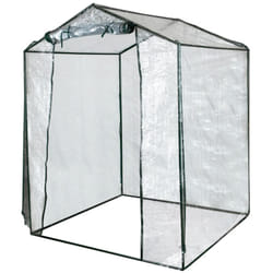 Serra da giardino a casetta 'francesca' con telo in pvc, 155x155x205 cm