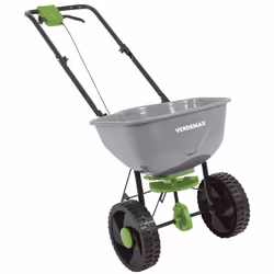 Spandiconcime rotativo 15L VerdemaxPer distribuire concimi e sementi nelle aree verdi del giardino in estate, sale e sabbia n ...