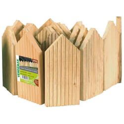 Verdemax - Bordo ornamentale in legno 1,8 x 0,18 h m
