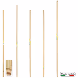 Manico legno cm 130 filetto VerdemaxManico in legno verniciato con filettoDimensione: 130cm Caratteristiche tecniche Accessor ...