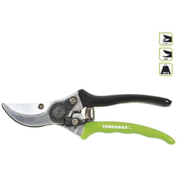 Forbici da Giardino Bypass Cromate - Impugnatura Comoda 21 cm - Verdemax