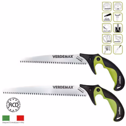 Seghetto fisso professionale cm 30 VerdemaxLama in acciaio di alta qualità con cromatura per una maggiore resistenza alla rug ...