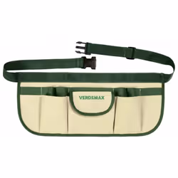 Marsupio a più tasche con cintura Verdemax: Marsupio multitasca in poliestere robusto, leggero e con rinforzi nelle parti più ...